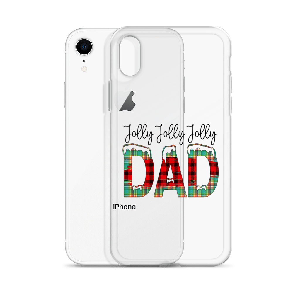 Jolly Jolly Jolly Dad Clear Case for iPhone®