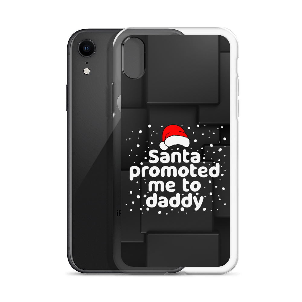 Santa Promoted Me To Dad Clear Case for iPhone®