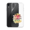 To The World You Are A Mother But To Your Family You Are The World Clear Case for iPhone®