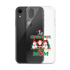 1st Christmas As A Mom Clear Case for iPhone®