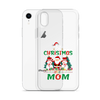 1st Christmas As A Mom Clear Case for iPhone®