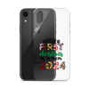 My First Christmas As A mom 2024 Clear Case for iPhone®