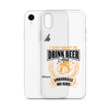 I Just Want To Drink Beer And Embarrass My Kids Clear Case for iPhone®