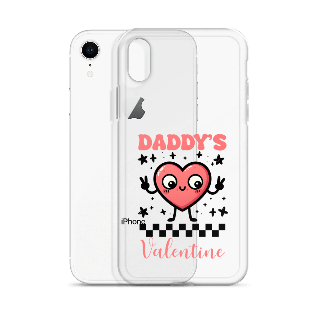 Daddy's Valentine Clear Case for iPhone®