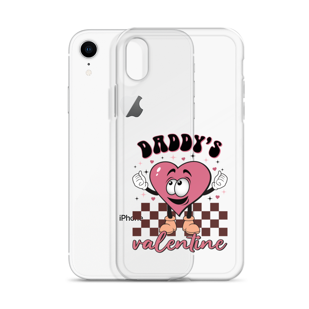 Daddy's Valentine Clear Case for iPhone®