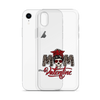 Skull Mom Valentine Clear Case for iPhone®