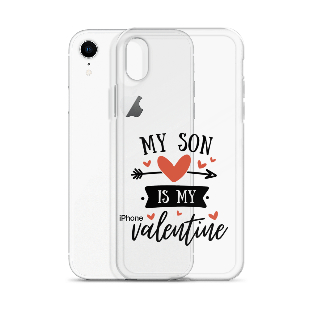 My Son Is My Valentine Clear Case for iPhone®