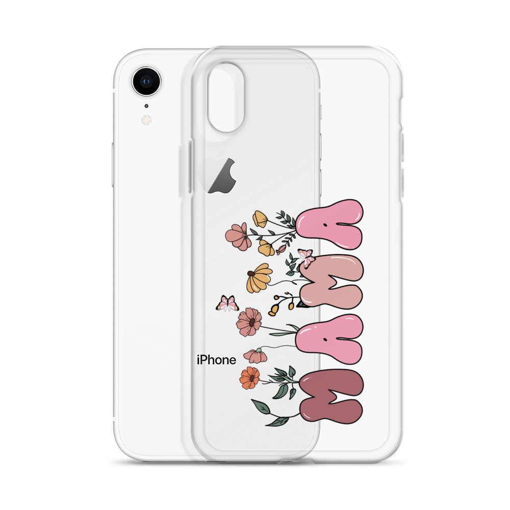 Floral Mama Clear Case for iPhone®