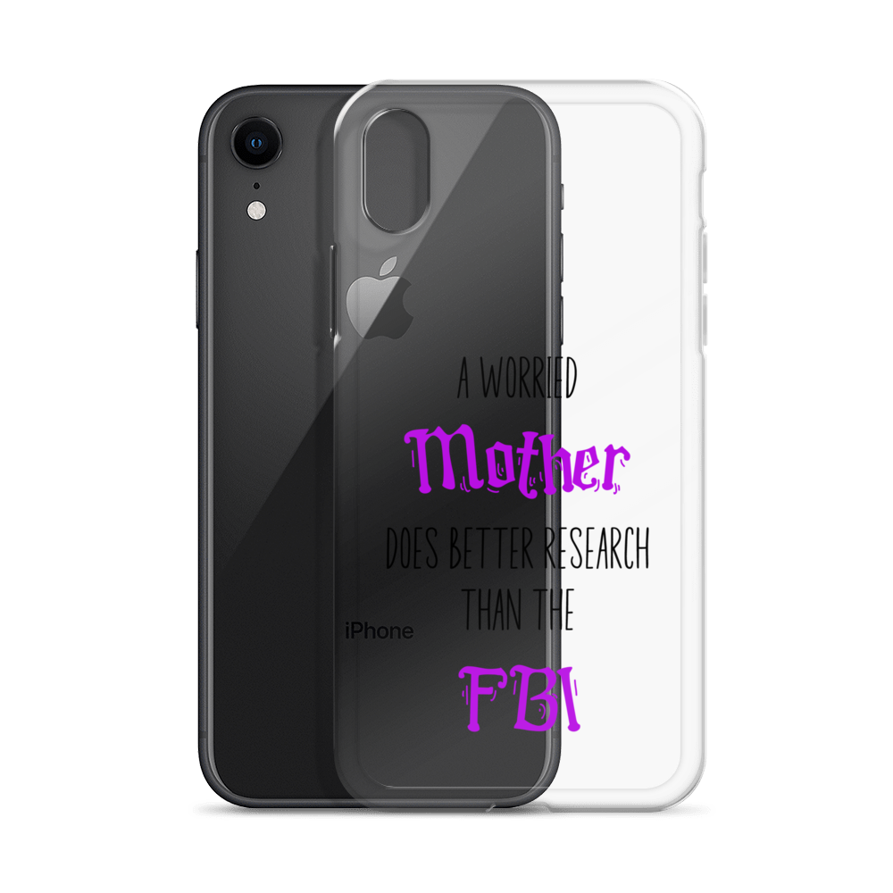 A Worried Mother Does Better Research Than The FBI Clear Case for iPhone®