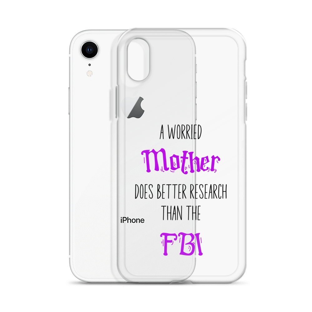 A Worried Mother Does Better Research Than The FBI Clear Case for iPhone®