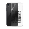 My Daughter Is Only Allowed Three Male Friends: The Father, The Son And The Holy Spirit Clear Case for iPhone®