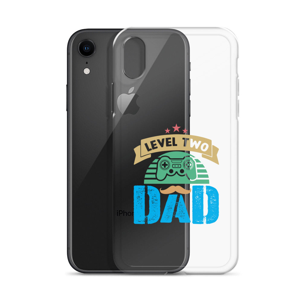 Level Two Dad Clear Case for iPhone®