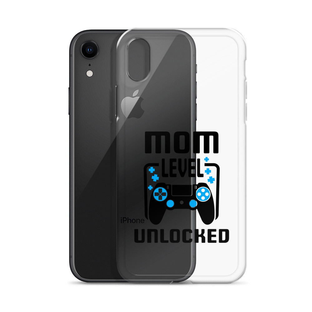 Mom Level Unlocked Clear Case for iPhone®