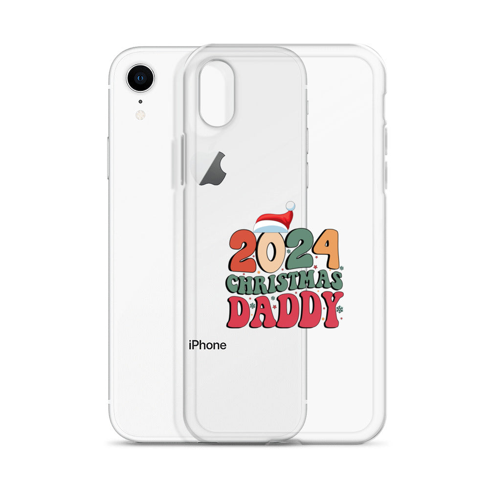 2024 Christmas Daddy Clear Case for iPhone®