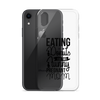 Eating Donuts For Two Funny Pregnant Mom Clear Case for iPhone®