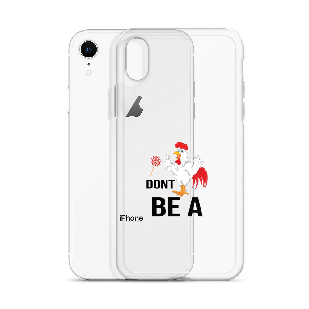 Don't Be A Sucker Funny Fathers Day Clear Case for iPhone®