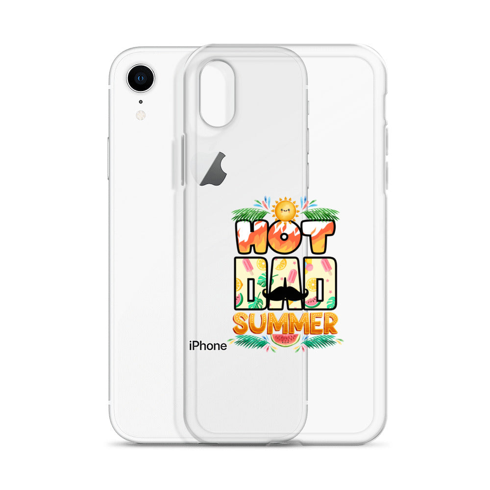 Hot Dad Summer Clear Case for iPhone®