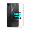 I Am Not Retired I Am A Professional Dad Clear Case for iPhone®