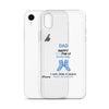 Dad Happy New Pair Of Socks Day I Can't Think Of Anyone More Deserving Clear Case for iPhone®