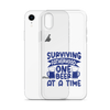 Surviving Fatherhood One Beer At A time Clear Case for iPhone®