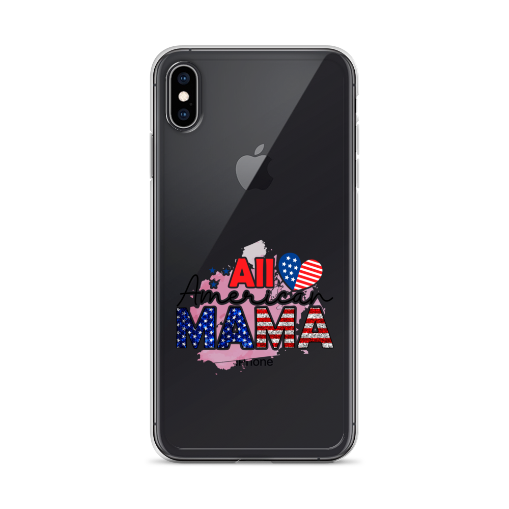 All American Mama Clear Case for iPhone®