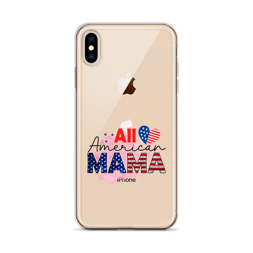 All American Mama Clear Case for iPhone®