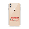 All Mama Wants Is A Silent Night Clear Case for iPhone®