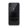 Stand Back Mom Is Cooking Clear Case for iPhone®