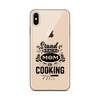 Stand Back Mom Is Cooking Clear Case for iPhone®