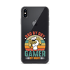 Dad By Day Gamer By Night Clear Case for iPhone®