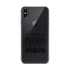 My Favorite Baseball Player Calls Me Mom Clear Case for iPhone®