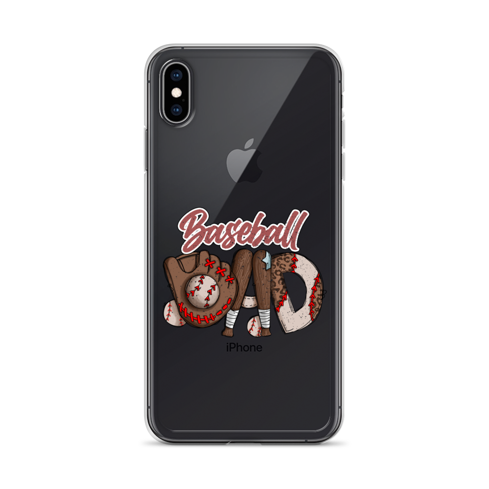 Baseball Dad Clear Case for iPhone®