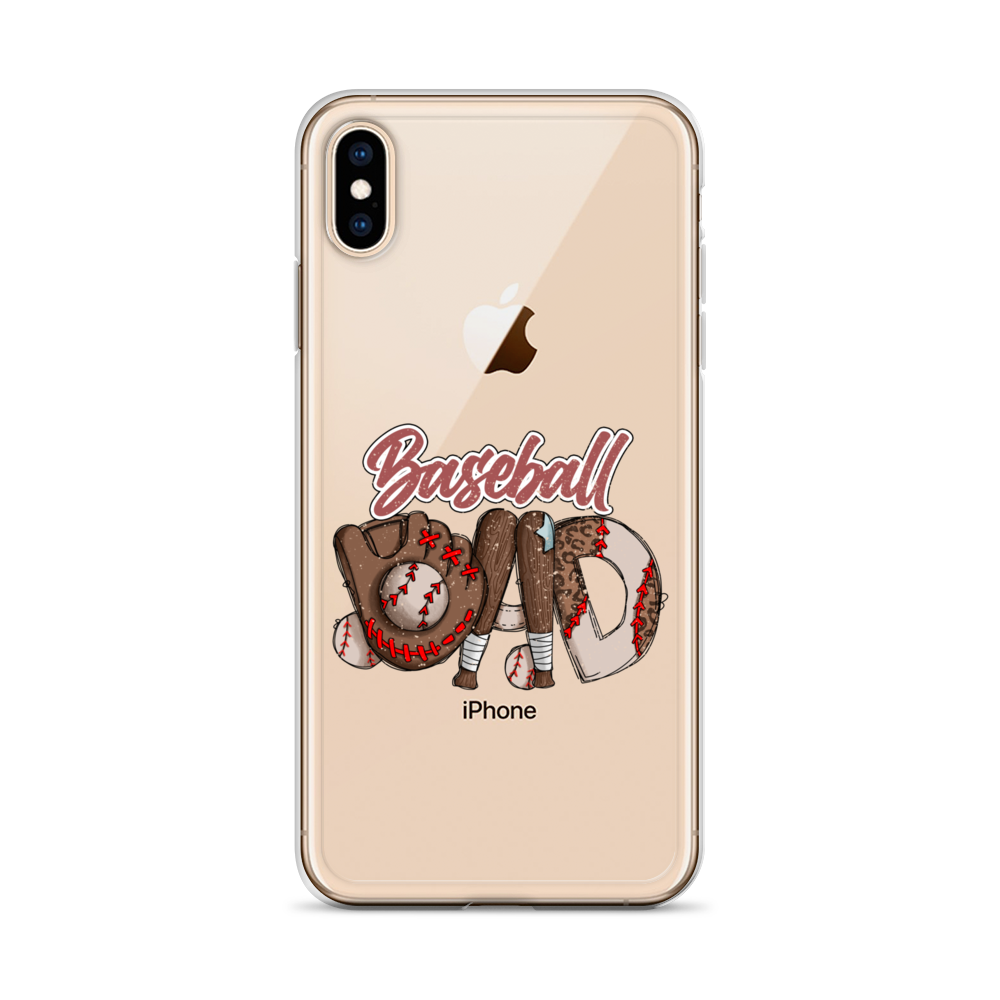 Baseball Dad Clear Case for iPhone®