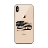 Best Dad Ever American Flag Clear Case for iPhone®