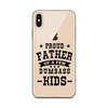 Proud Father Of A Few Dumbass Kids Clear Case for iPhone®