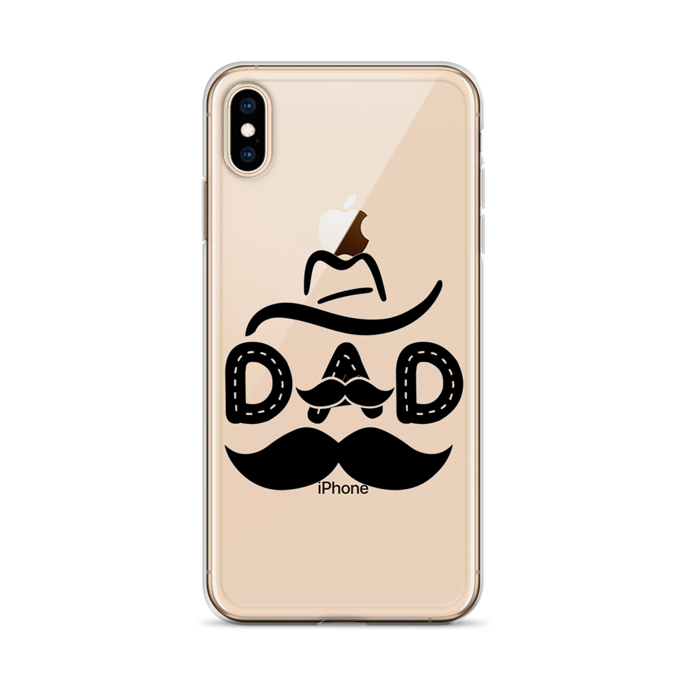 Dad Cowboy Clear Case for iPhone®