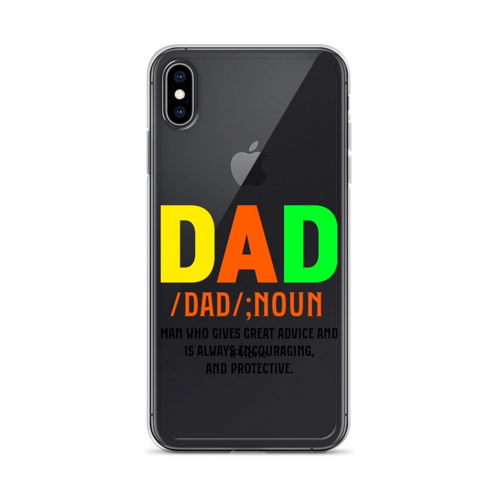 Dad Man Who Gives Great Advice And Is Always encouraging And Protective Clear Case for iPhone®