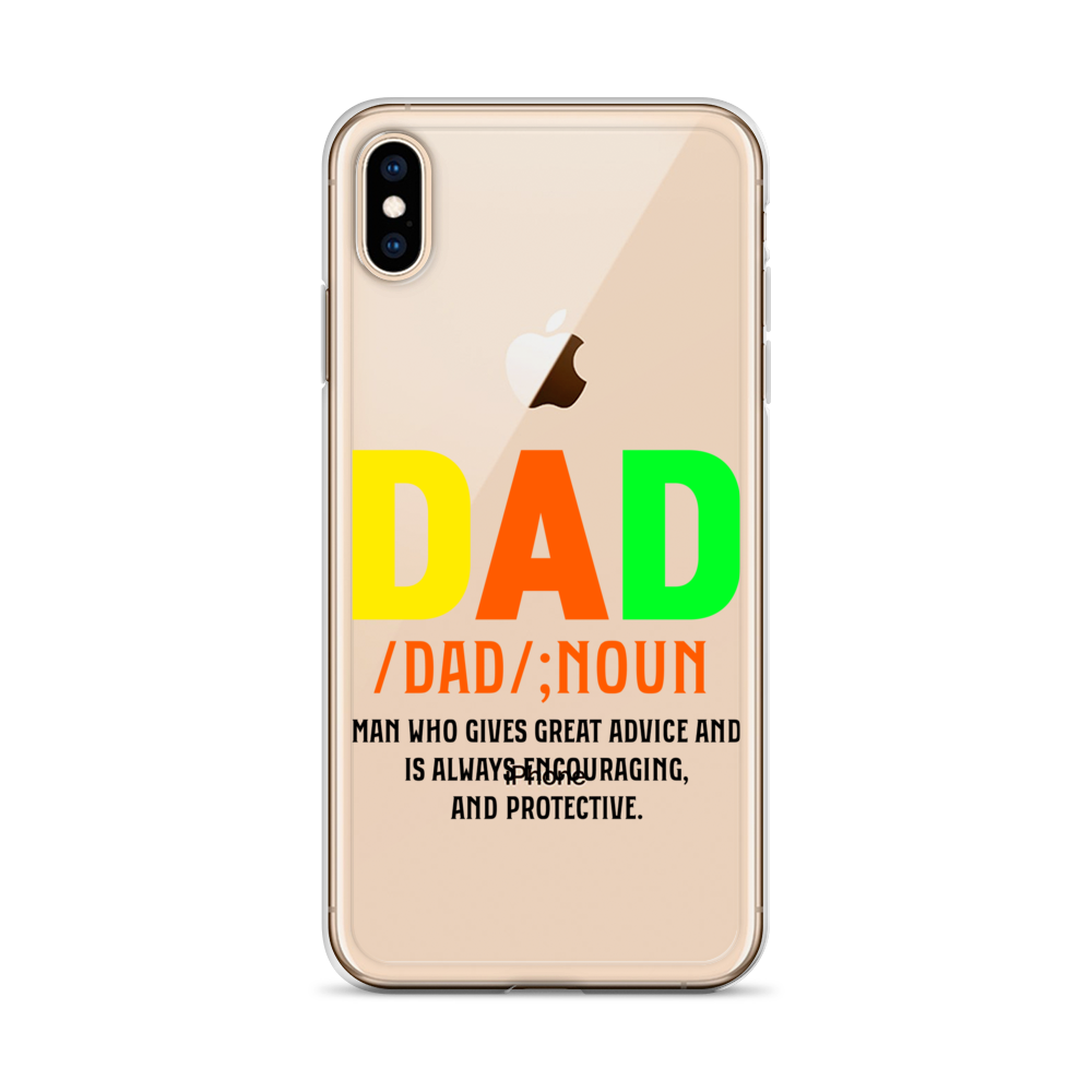 Dad Man Who Gives Great Advice And Is Always encouraging And Protective Clear Case for iPhone®