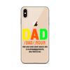 Dad Man Who Gives Great Advice And Is Always encouraging And Protective Clear Case for iPhone®