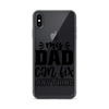 My Dad Can Fix Anything Clear Case for iPhone®