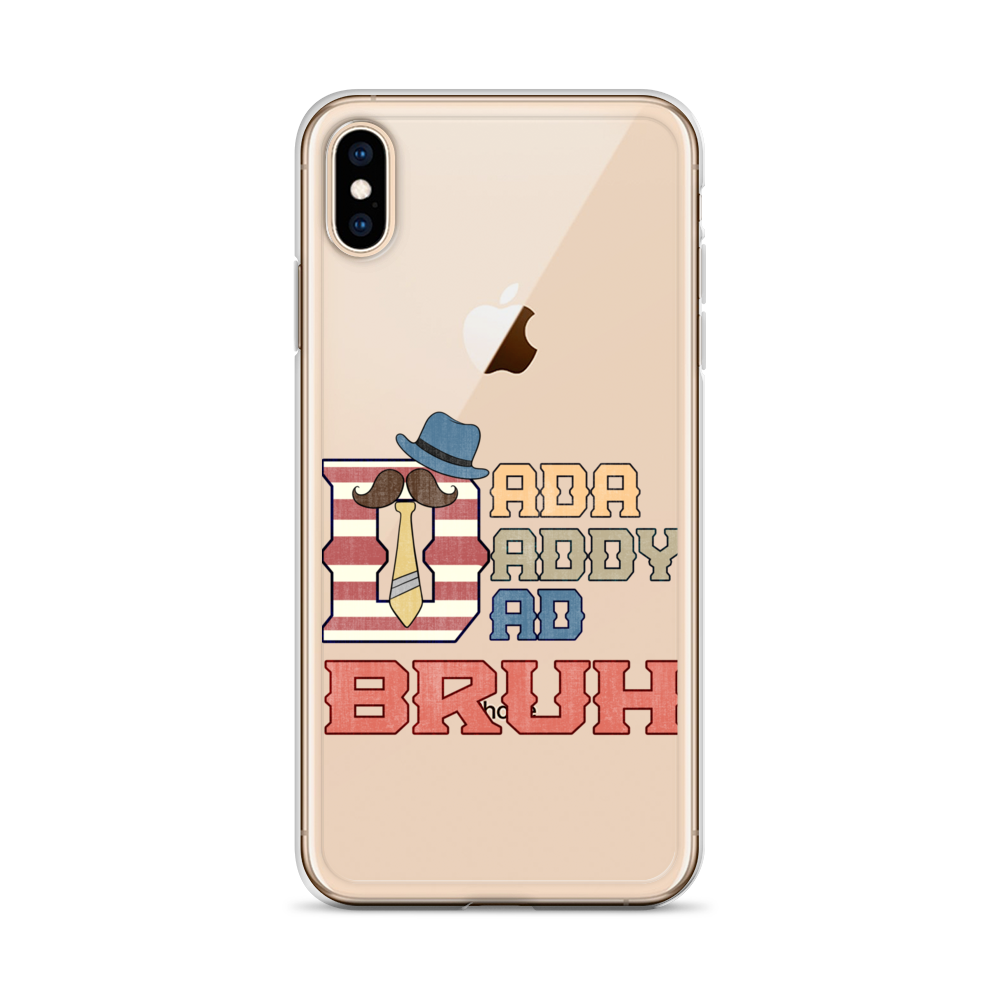 Dada Daddy Dad Bruh Clear Case for iPhone®