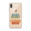 Dada Daddy Dad Father Bruh Clear Case for iPhone®