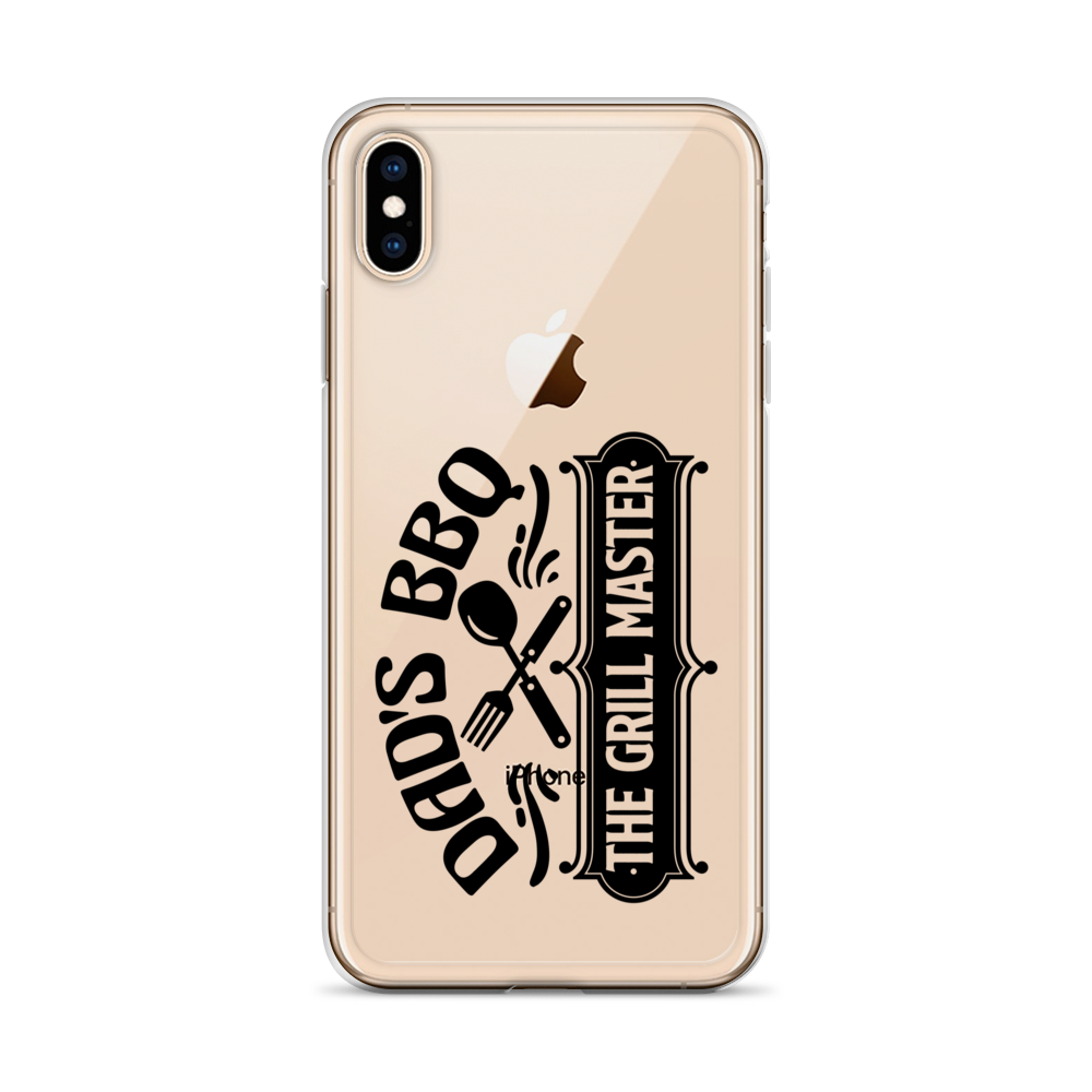 Dad's BBQ The Grill Master Clear Case for iPhone®