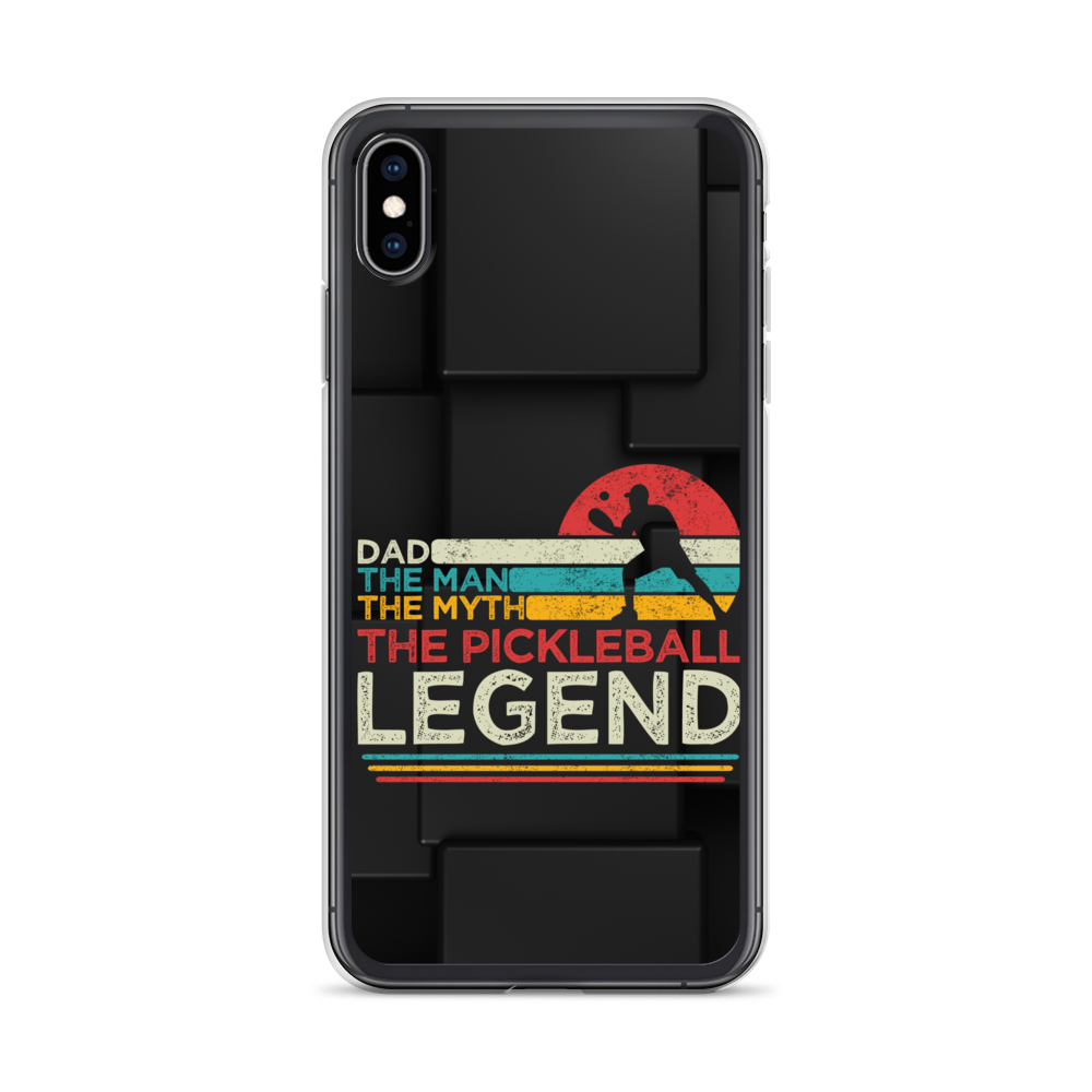 Dad The Man The Myth The Pickleball Legend Clear Case for iPhone®