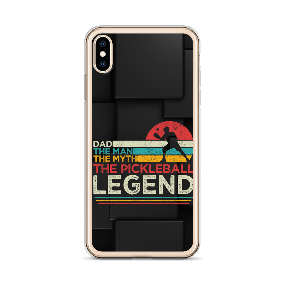 Dad The Man The Myth The Pickleball Legend Clear Case for iPhone®