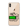 Mr Broke It Clear Case for iPhone®