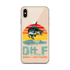 Dilf Damn I Love Fishing Clear Case for iPhone®