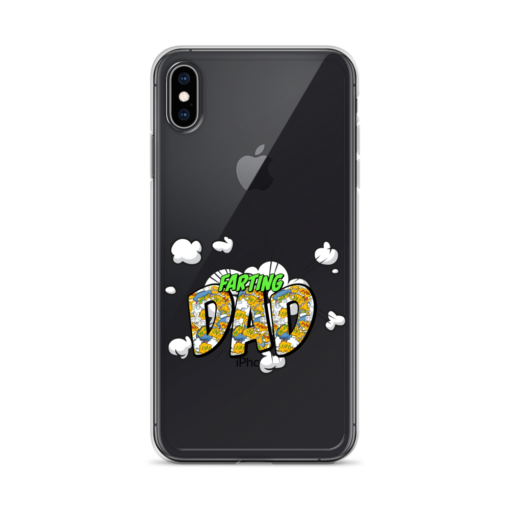 Farting Dad Clear Case for iPhone®