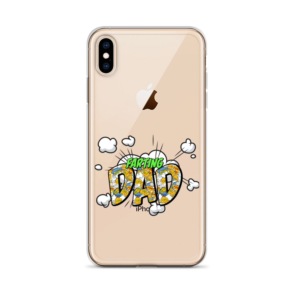 Farting Dad Clear Case for iPhone®