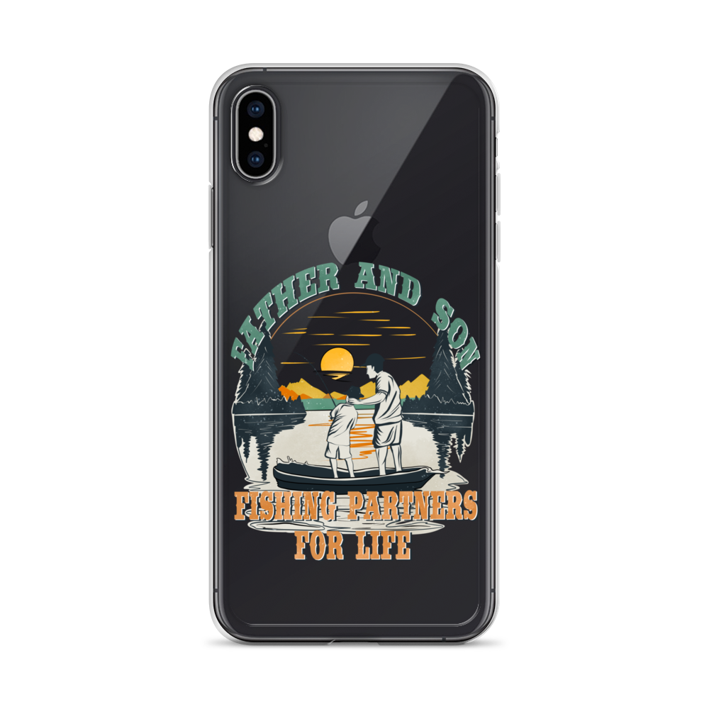 Father And Son Fishing Partners For Life Clear Case for iPhone®